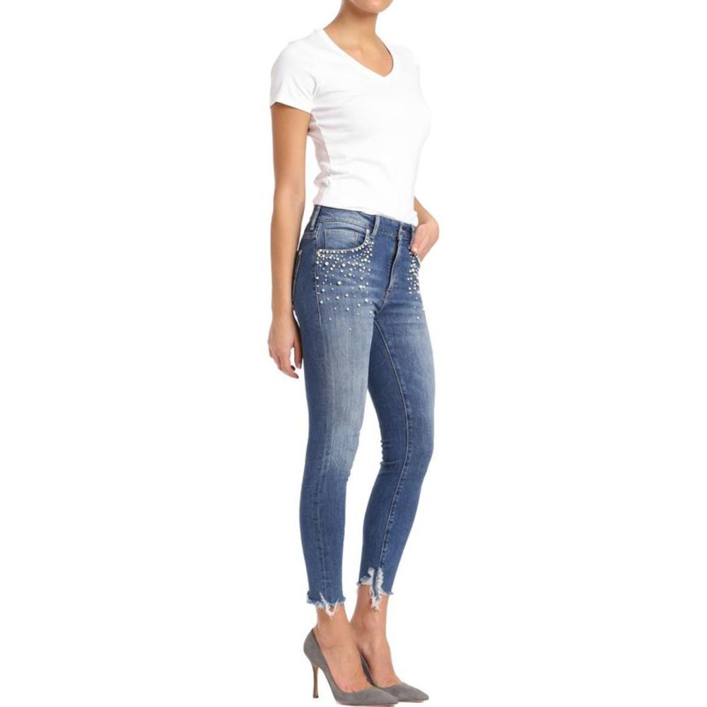Mavi Blue Distressed Jeans with Studded Detail BRAND NEW!